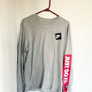 Nike Just Do It long sleeve tee